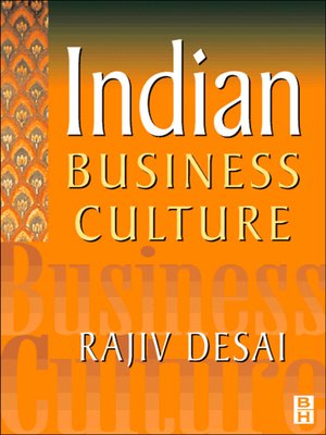 cover image of Indian Business Culture
